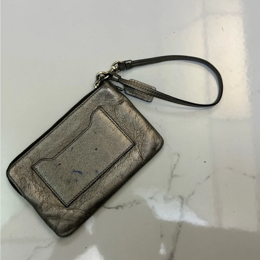 Coach chic wristlet